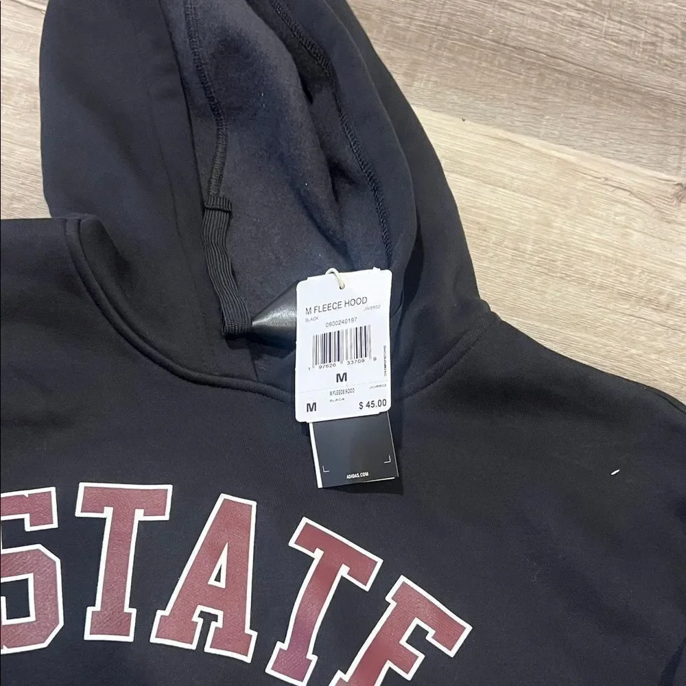 Adidas Men's Black State Hoodie